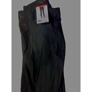 Rafaella Women's Black Slimming Comfort Fit Pants Size 14